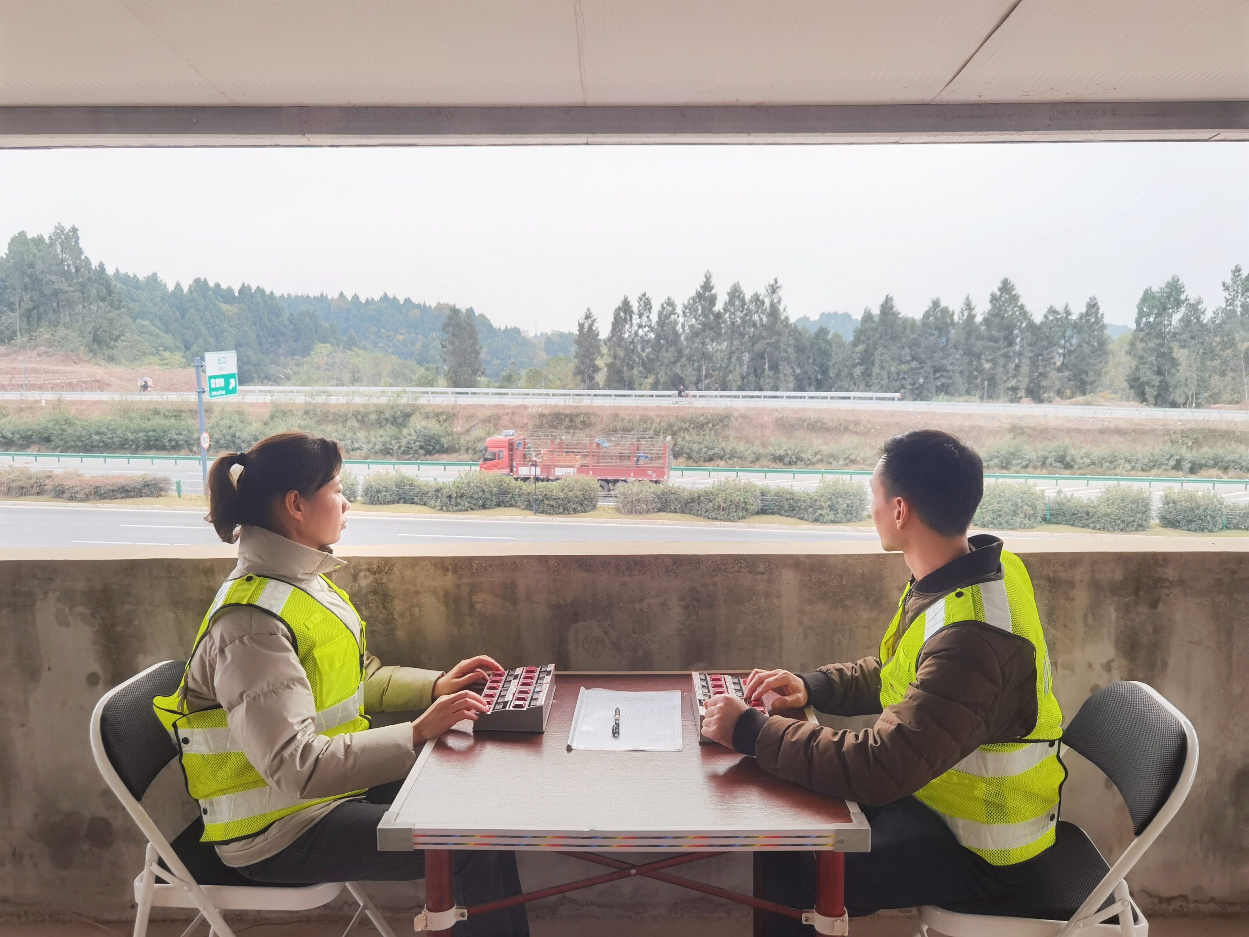 12.8+贺晓+资阳管理处开展成资大道车流量专项调查