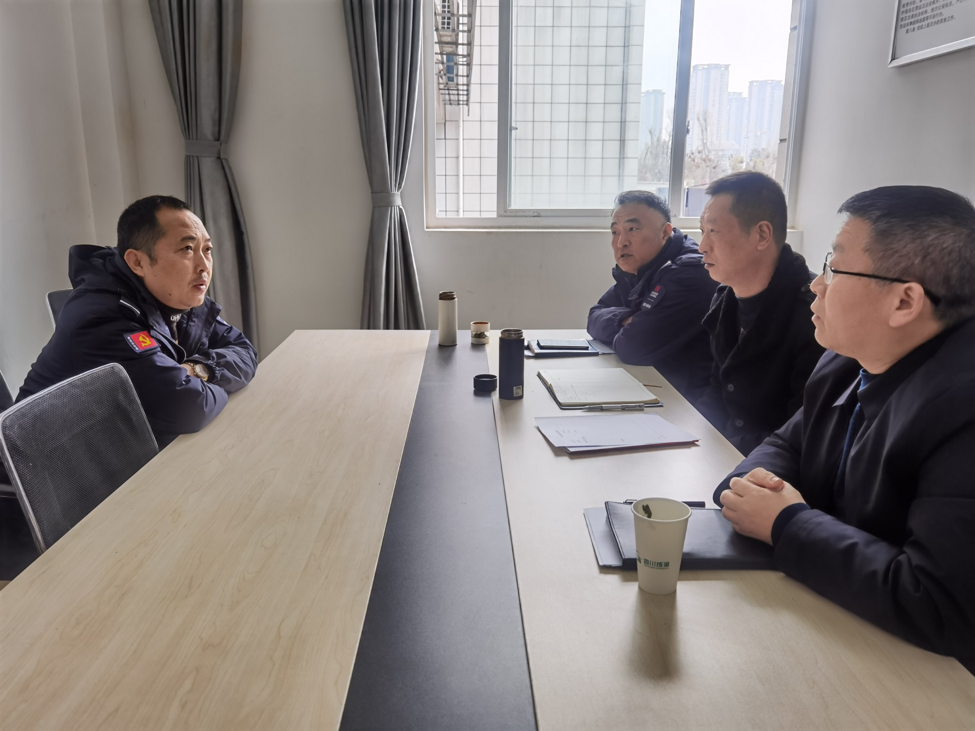 资阳管理处召开路产管护安全生产“三基”建设工作会