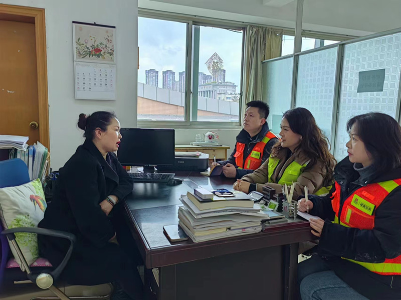 内江管理处实地走访调查沿线物流企业