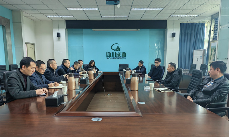 成渝公司党委副书记、副董事长、总经理李文虎调研成渝分公司安全生产和经营管理工作