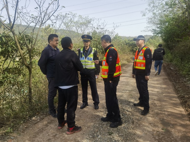 成都管理处开展涉红线路外施工调查工作