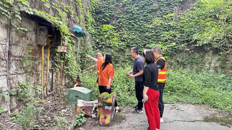 成渝分公司综合办公室检查资阳管理处、内江管理处后勤管理工作