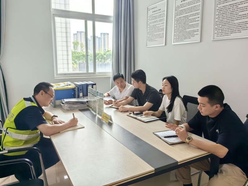 成渝分公司组织开展双重预防机制基层调研